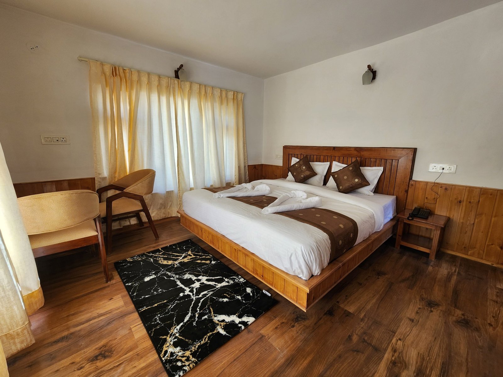 Stongdey guest room at Lha Ri Zanskar